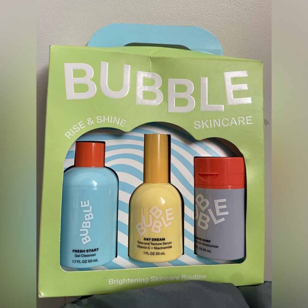 Bubble skincare kit